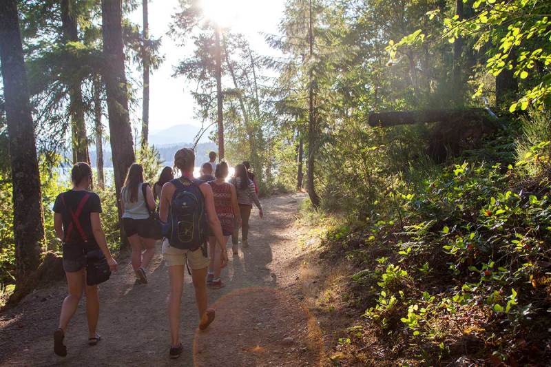 Explore hiking trails throughout British Columbia & Alberta