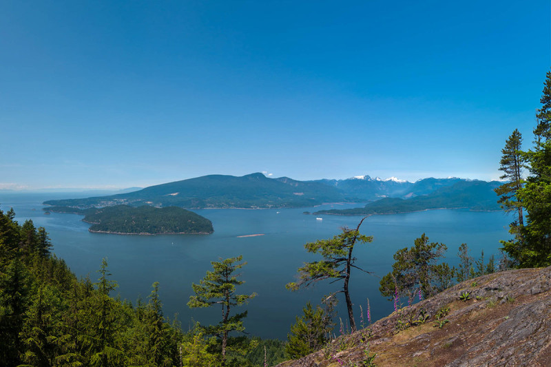 Views of Vancouver Island.